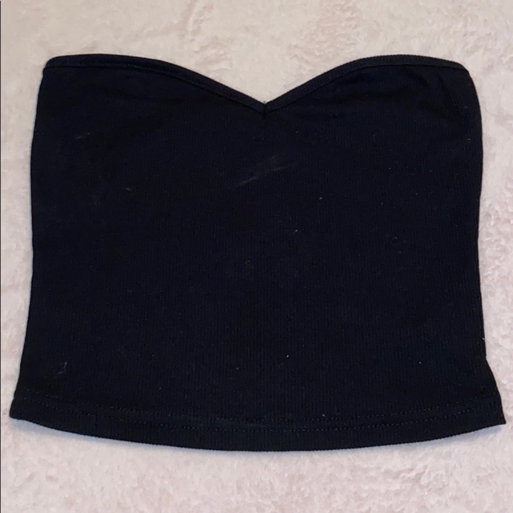 black tube top!!